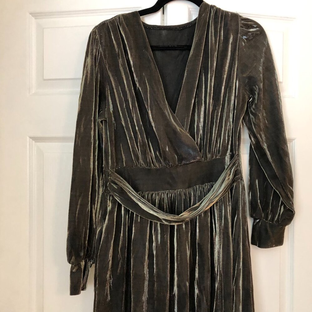 🪩Metallic Dress